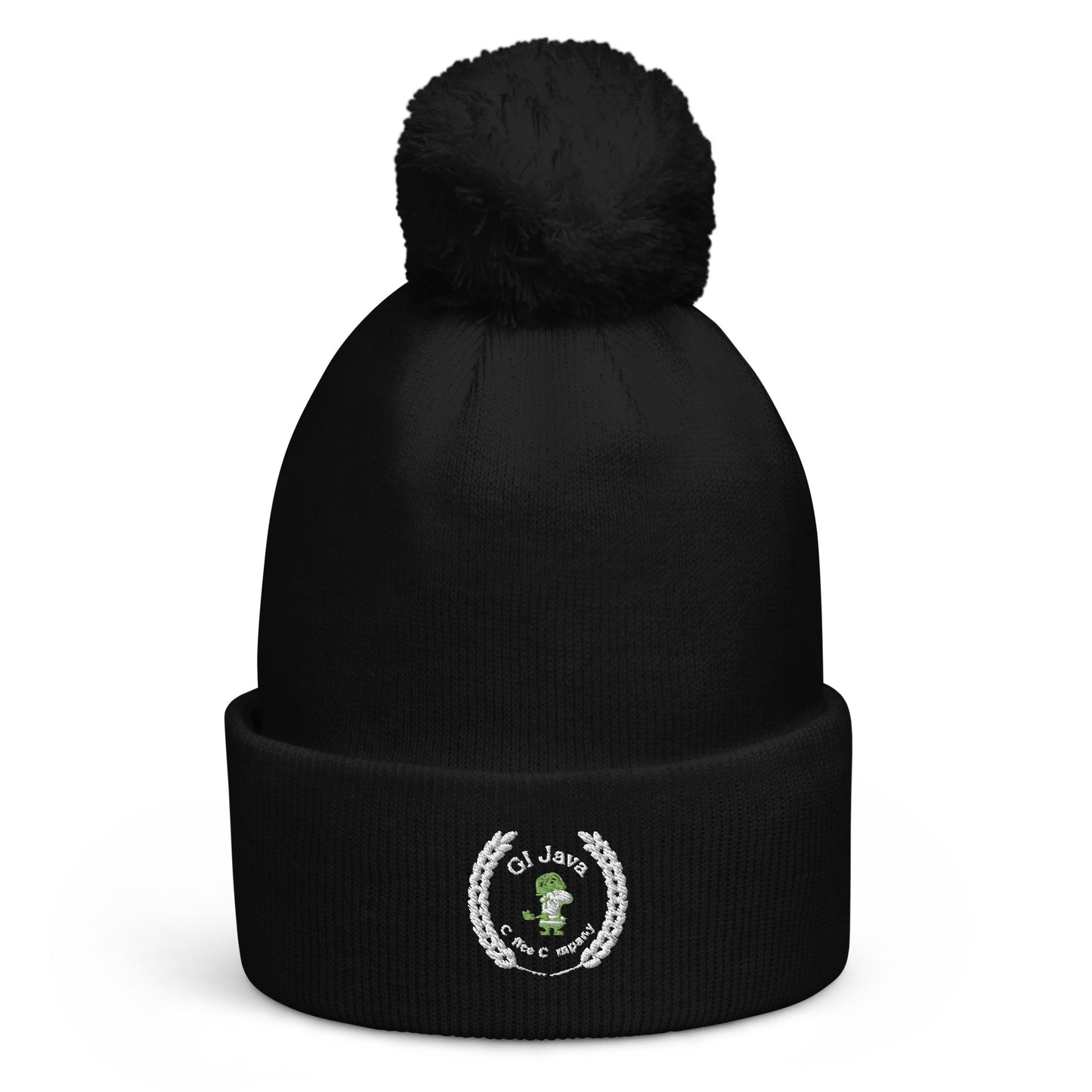 GI Java Pom Pom Beanie