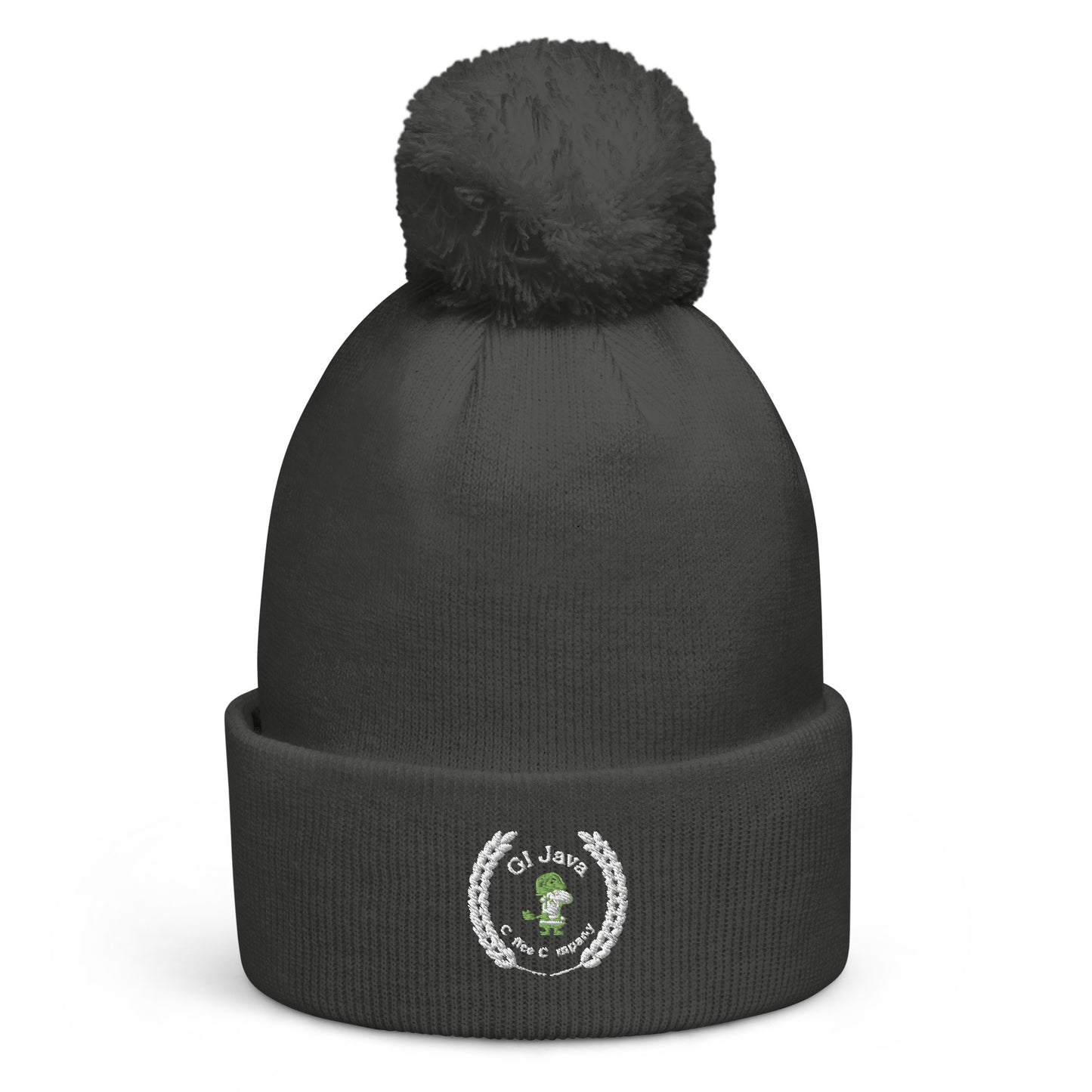 GI Java Pom Pom Beanie