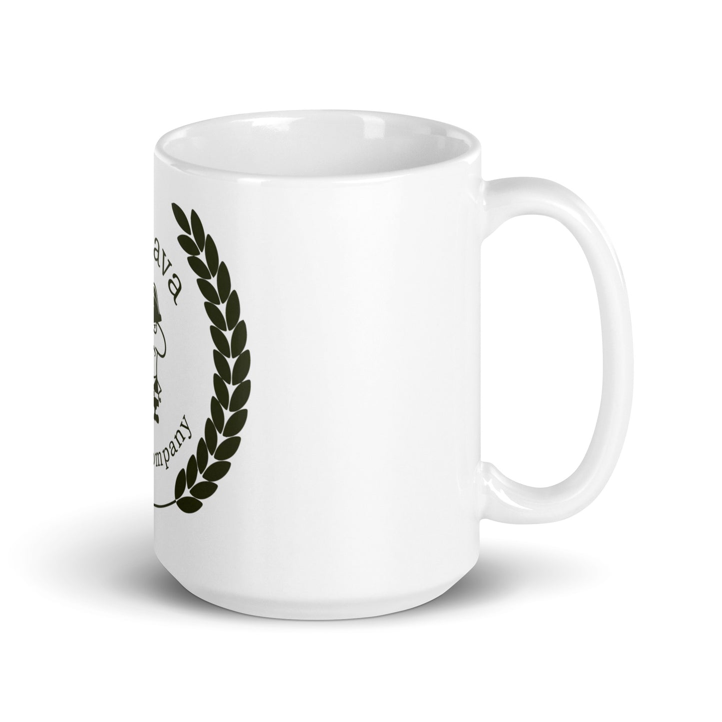 GI Java White Glossy Mug